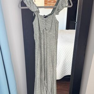 Elegant High Low Maxi Dress